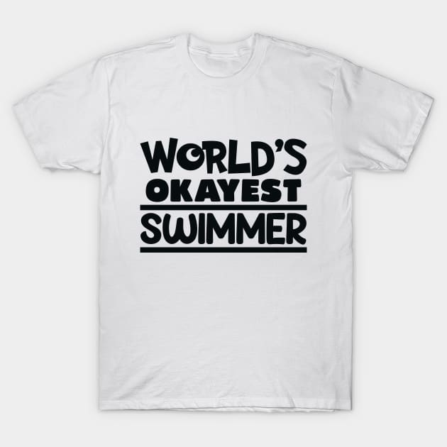 swimmer T-Shirt by Polli